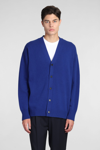 dressing gownRTO COLLINA CARDIGAN IN BLUE WOOL