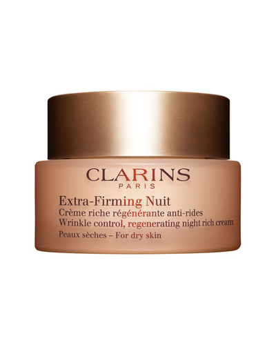 Clarins 1.6oz Extra-firming Night Cream - Wrinkle Control, Regenerating Night Rich Cream