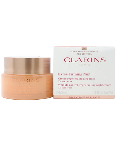 Clarins 1.6oz Extra Firming Night Wrinkle Control Regenerating Night Cream