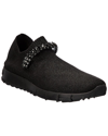 Jimmy Choo Verona Knit Crystal-strap Trainer Sneakers In Black