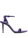 TOM FORD TOM FORD LEATHER POINTED TOE SANDALS