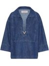 VALENTINO VALENTINO DENIM SHIRT