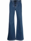 SEE BY CHLOÉ SEE BY CHLOÉ FLARED DENIM JEANS