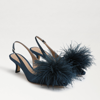 SAM EDELMAN SAM EDELMAN BIANKA FEATHER SLINGBACK PUMP NAVY