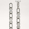 SAM EDELMAN SAM EDELMAN DOUBLE E LOGO CHAIN BELT NICKEL