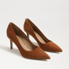 SAM EDELMAN SAM EDELMAN VIENNA POINTED TOE HEEL FRONTIER BROWN SUEDE