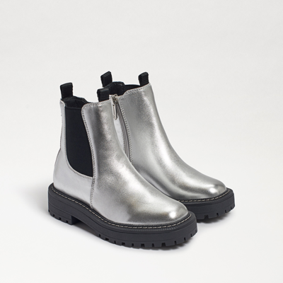 Sam Edelman Laguna Kids Chelsea Boot Soft In Silver ModeSens