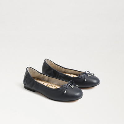 Sam Edelman Felicia Kids Ballet Flat Baltic In Navy