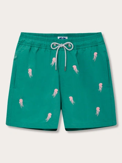 Love Brand & Co. Mens Smack Attack Embroidered Staniel Swim Shorts