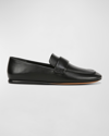 VINCE DAVIS LEATHER EASY LOAFERS