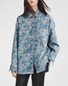 Rag & Bone Lory Denim Shirt Jacket In Dnmjacq