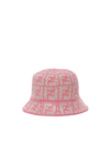 FENDI FENDI RAFFIA BUCKET HAT