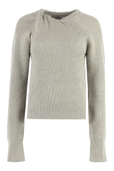 Stella Mccartney Cashmere Blend Jumper In Grey