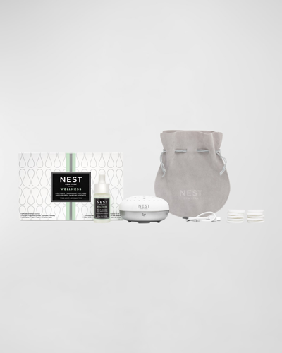 Nest New York Portable Fragrance Diffuser Set In White