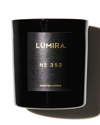 LUMIRA 10.5 OZ. NO 352 - LEATHER AND CEDAR SCENTED CANDLE