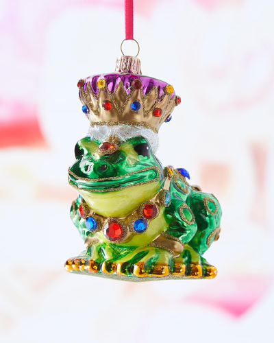 Neiman Marcus Jewelry Frog Ornament