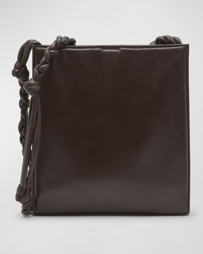 ショルダーバッグ・ポシェット JIL SANDER MEDIUM LEATHER PADDED TANGLE BAG Jil Sander Tangle Medium Leather Shoulder Bag In Brown