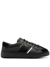 BALLY ROLLER P LOW-TOP LEATHER SNEAKERS