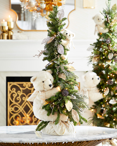 Ditz Designs By The Hen House Seasons Splendor Polar Play Christmas Tree, 40"