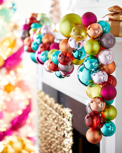 Cody Foster & Co Collected Ornament Multicolored Christmas Garland