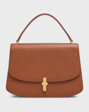 THE ROW SOFIA TOP-HANDLE BAG IN LEATHER