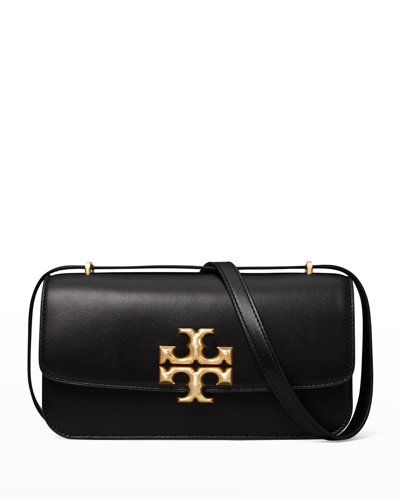 Tory Burch Eleanor Small Convertible Shoulder Bag In Black