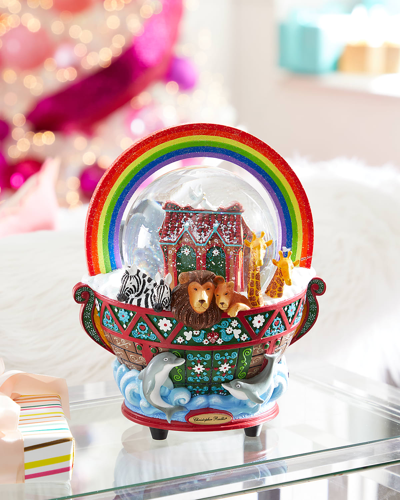 Christopher Radko Noah's Ark Christmas Snow Globe