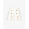 Balmain Bf1pa313xf910fa Blanc In Blanc