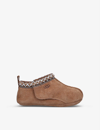 UGG TASMAN SHEARLING-LINED SUEDE SLIPPERS 0-6 MONTHS,64920741