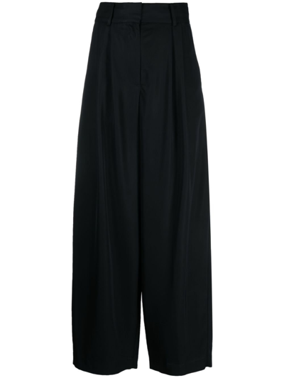 By Malene Birger Piscali High-waist Trousers In Black