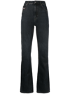 Diesel Logo-patch Cotton Jeans In Black