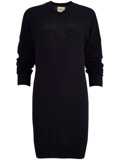Khaite Marano Oversized Cashmere Sweater In Black