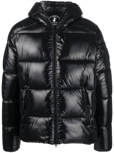 Save The Duck Edgard Hooded Padded Jacket In Black