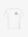Gallery Dept. Mens White French Branded-print Cotton-jersey T-shirt Xl In White