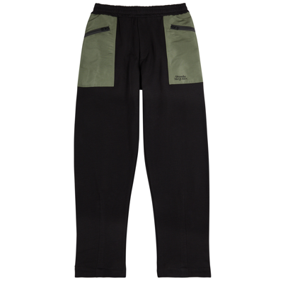 Alexander Mcqueen Logo-print Straight-leg Track Pants In Black