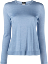 AKRIS SEAMLESS CREW-NECK JUMPER