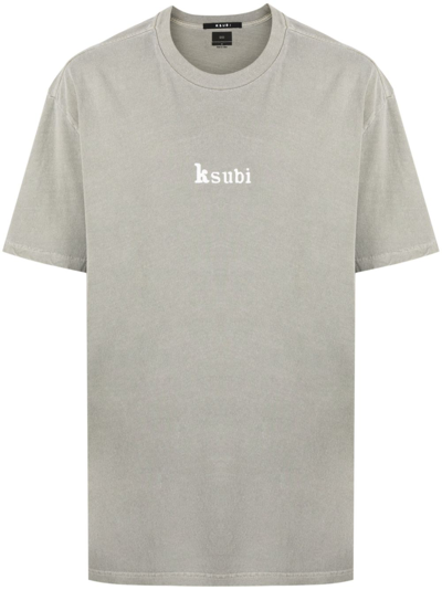 Ksubi Dreaming Biggie Logo-print T-shirt In Green