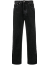 KSUBI MID-RISE STRAIGHT-LEG JEANS