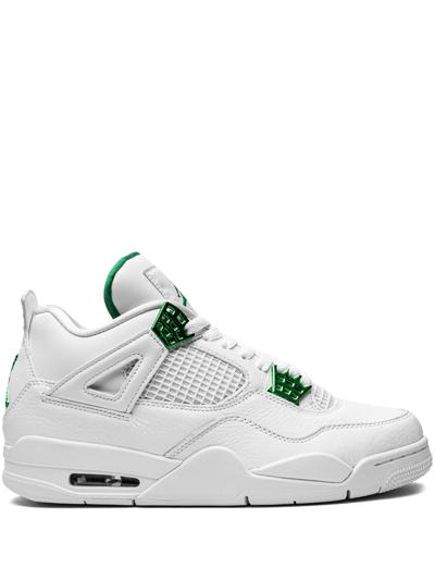 Jordan Air  4 Retro Trainers In White