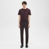 Theory Zaine Pant In Precision Ponte In Light Mink