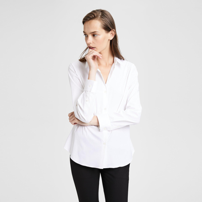 Theory Classic Shirt In White