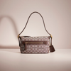 Coach Restored Demi Bag In Signature Jacquard In Brass/oak Maple