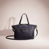 Coach Restored Prairie Satchel In Light Gold/navy