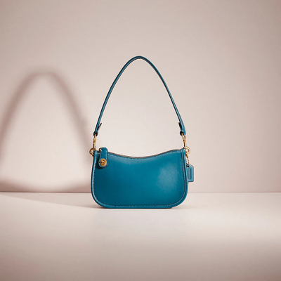 Coach Restored Swinger 20 In Brass/blue