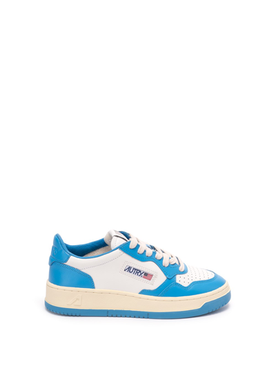 Autry Sneakers In White,blue