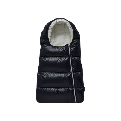 Moncler Kids' Down-filled Baby Nest Blue