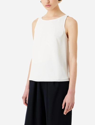 Emporio Armani Top  Woman In Weiss