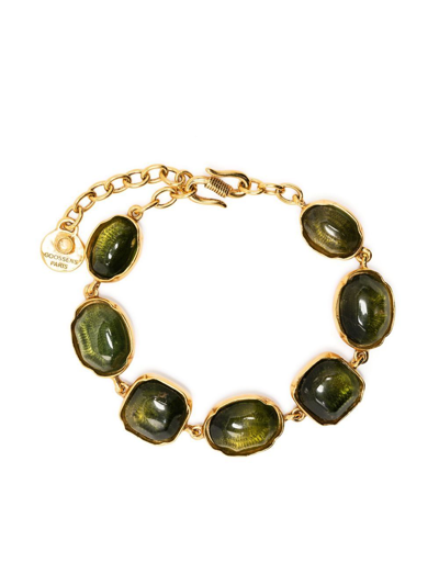 Goossens Armband Mit Cabochons In Gold