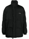 Isabel Marant Padded High-neck Jacket In Schwarz