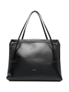 Wandler Leather Shoulder Bag In Black